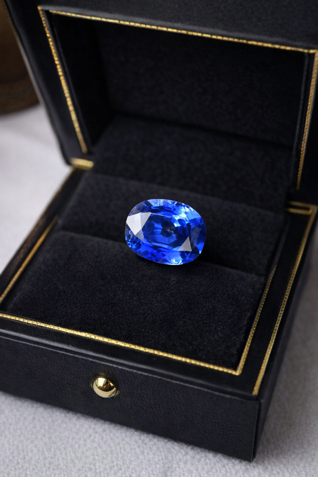 Natural Vivid Blue Sapphire – 4.26cts – Unheated – Sri Lanka – TGL Certified