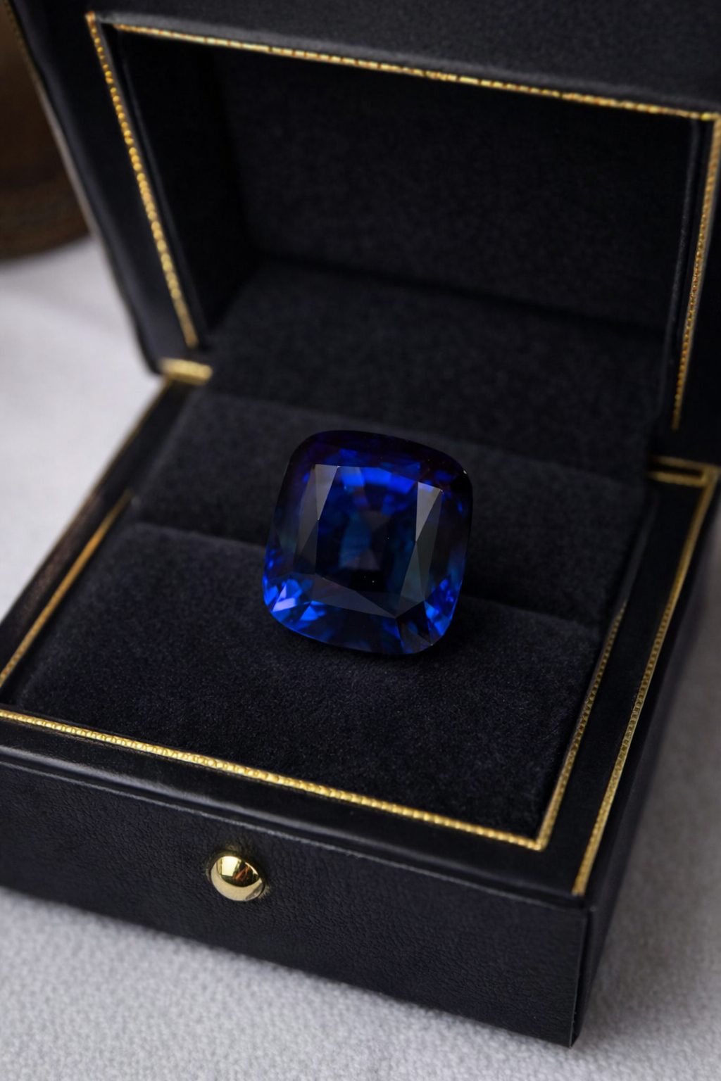 Natural Royal Blue Sapphire – 3cts – heated – Sri Lanka