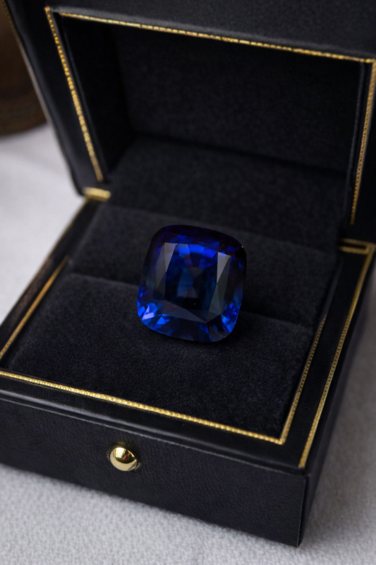 Natural Royal Blue Sapphire – 3cts – heated – Sri Lanka