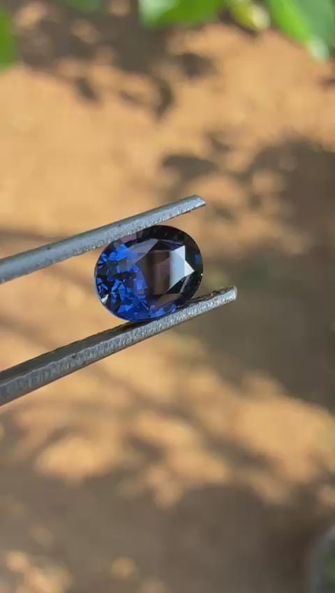 Natural Royal Blue Sapphire – 0.70cts